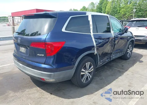 2016 Honda Pilot Ex-L z USA, uszkodzony, nr VIN 5FNYF6H52GB014224